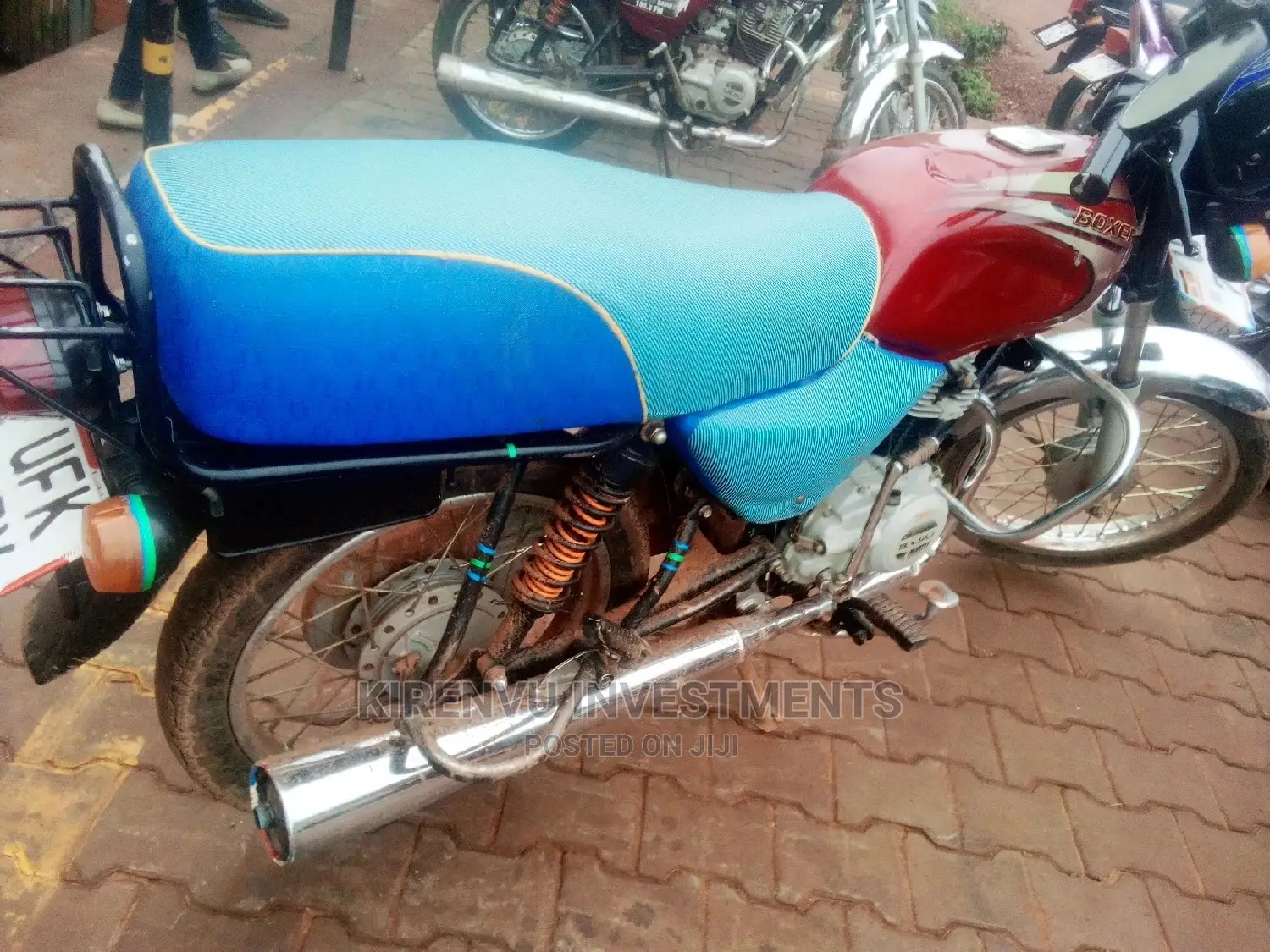 Bajaj Boxer 100 2021 Red