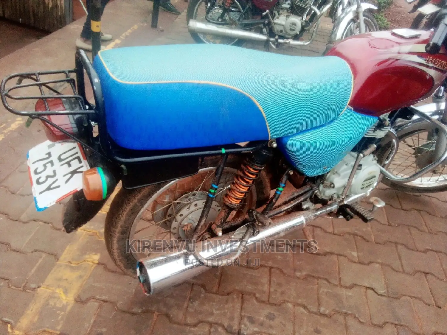 Bajaj Boxer 100 2021 Red