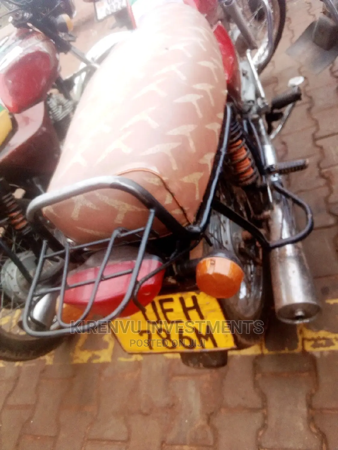 Bajaj Boxer X125 2014 Red