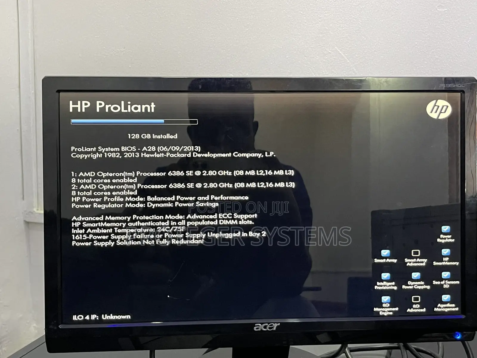 Server HP ProLiant DL380P Gen8 64GB Intel Xeon HDD 1T