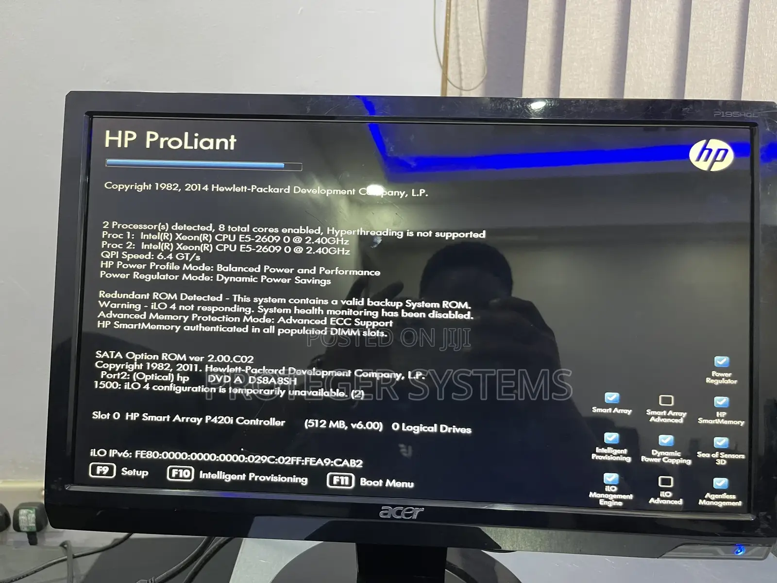 Server HP ProLiant DL380P Gen8 64GB Intel Xeon HDD 1T