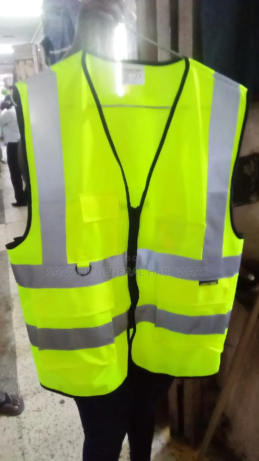 Pocket&Zip Reflector Jackets(Lemon Green & Orange)