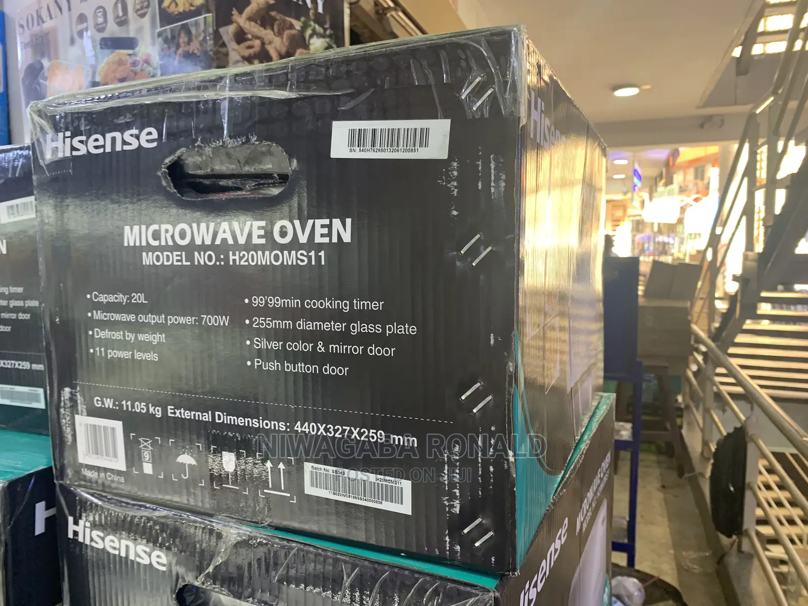 Hisense 20l Mircowave