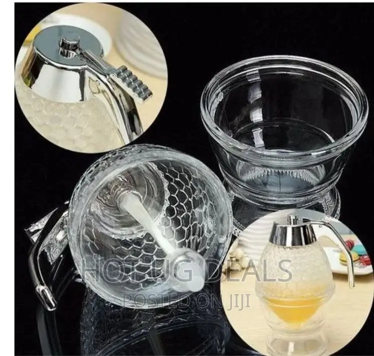 200ml Honey Dispenser for Transparent Arcylic Honey Storage