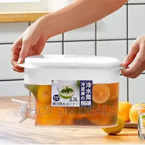 3.5L Fridge Beverage Dispenser Fridge Container - Colourless