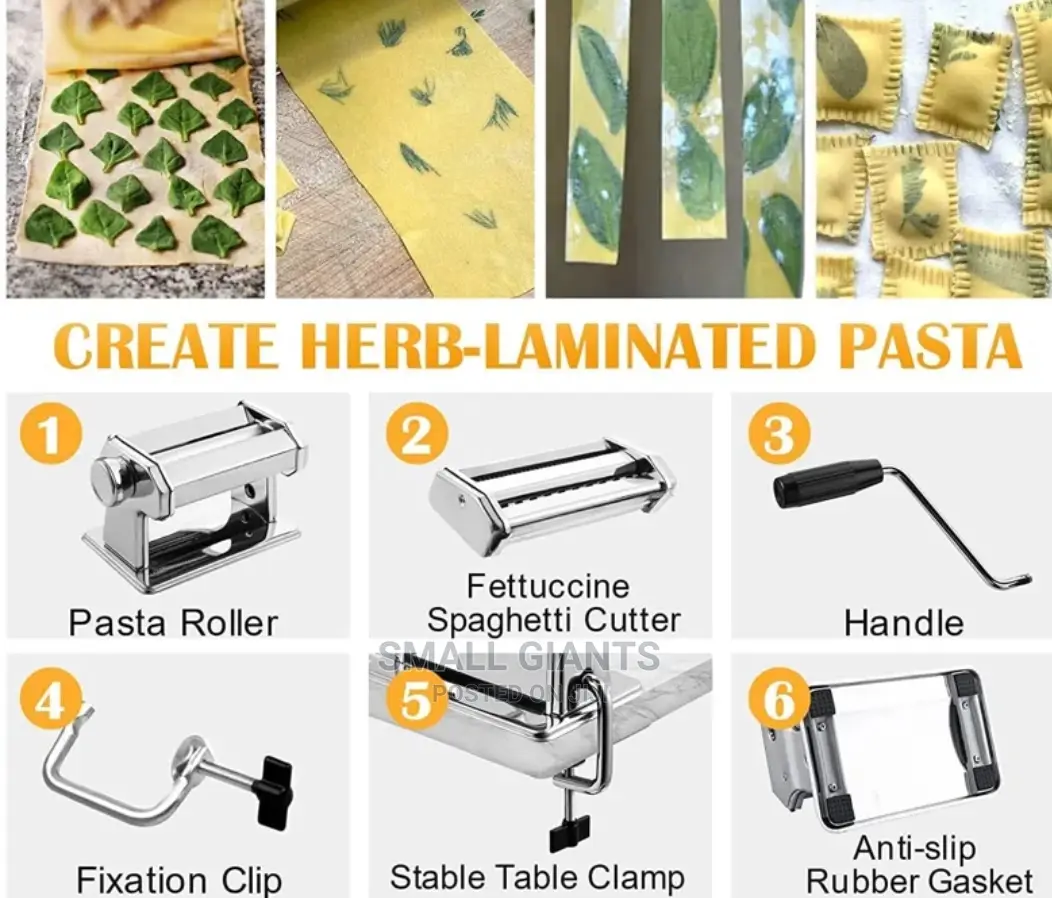 New Manual Pasta Maker Machine