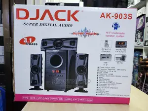 Djack 3.1 Woofer With Mp3, Remote Controller and Fm Radio
