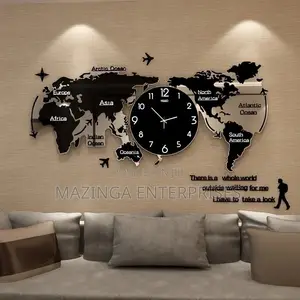 Unique Acrylic 3D Wall Hanging Clock