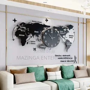 Unique Acrylic 3D Wall Hanging Clock