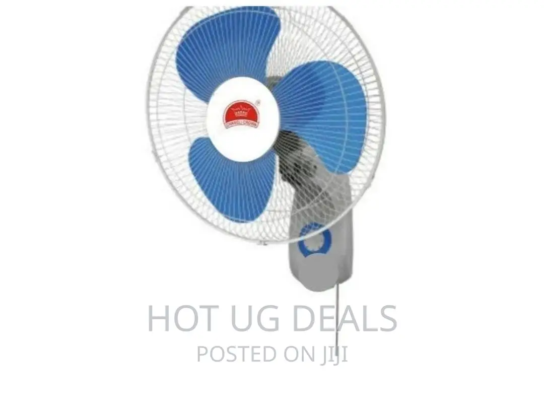 16inch Wall Fan Oscillating Tilting Electric Fan - Blue