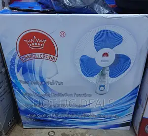 16inch Wall Fan Oscillating Tilting Electric Fan - Blue