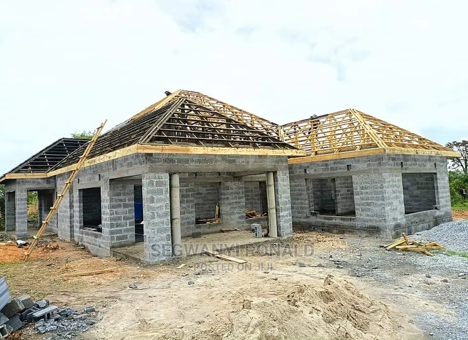 Hollow, Solid Blocks on Site