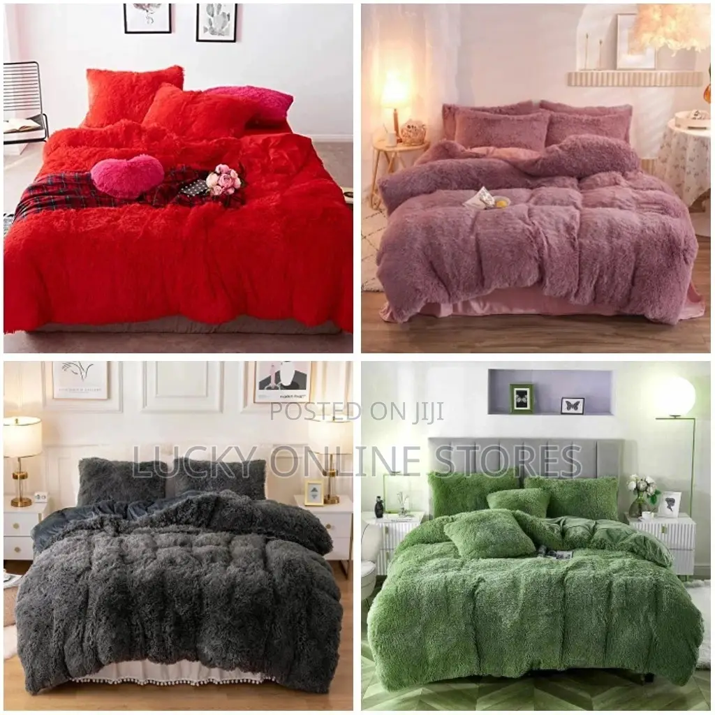3pcs Fluffy Duvet Set