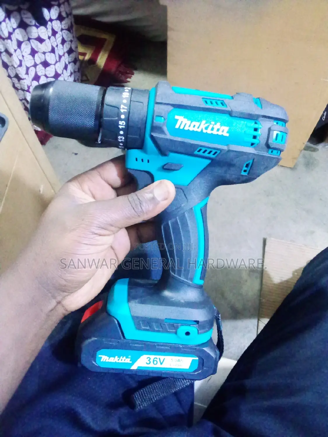 36V,Makita Drills.(Metalic Chucks)