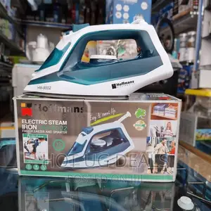 Hoffman’S Electric Steam Iron - Light Blue
