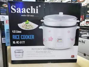Saachi 4.6L Automatic Rice Cooker Wth Steamer