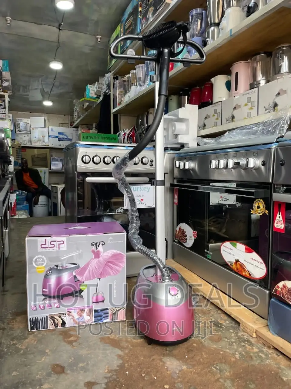 DSP Garment Steamer-Pink