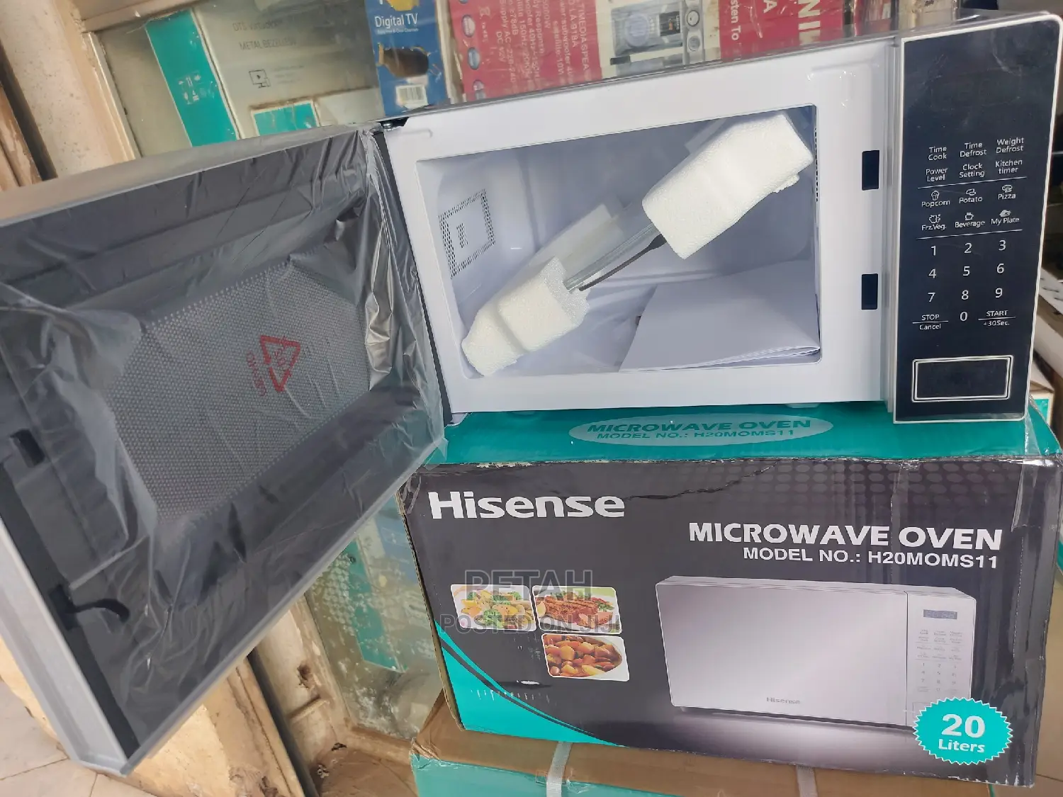 New 20litres Microwave HISENSE