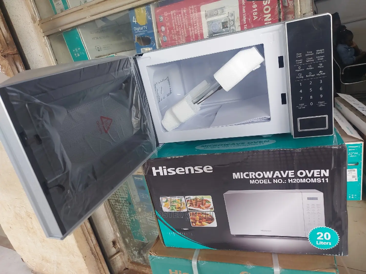 New HISENSE 20litres Microwave Oven