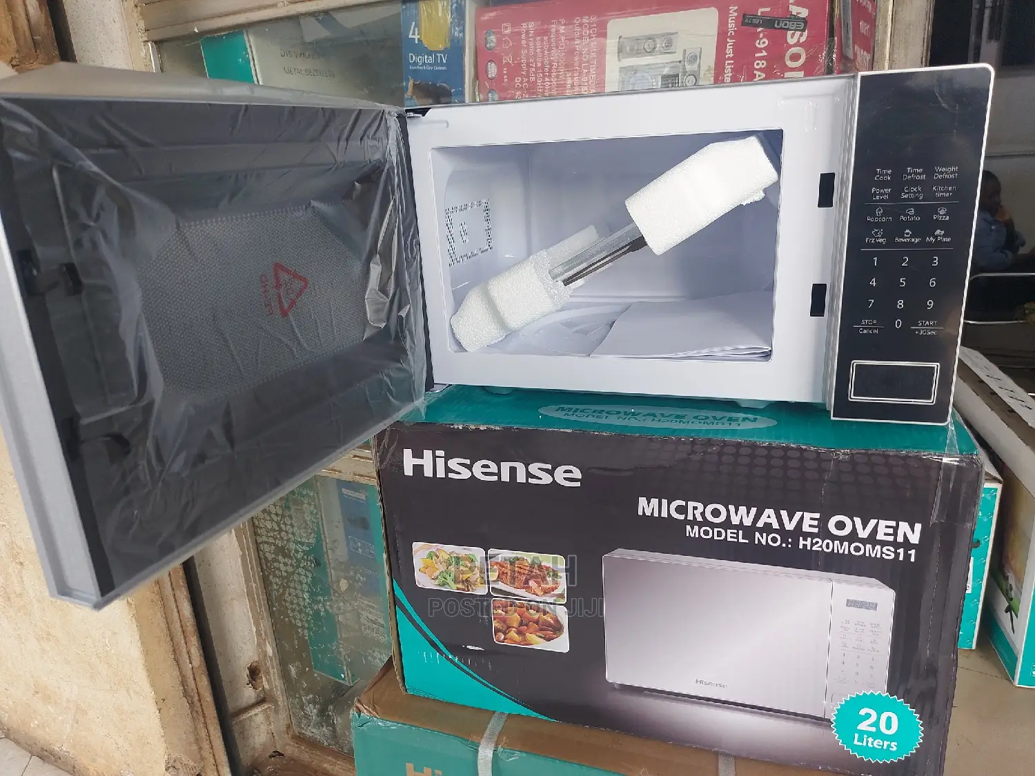 Hisense 20litres Silver