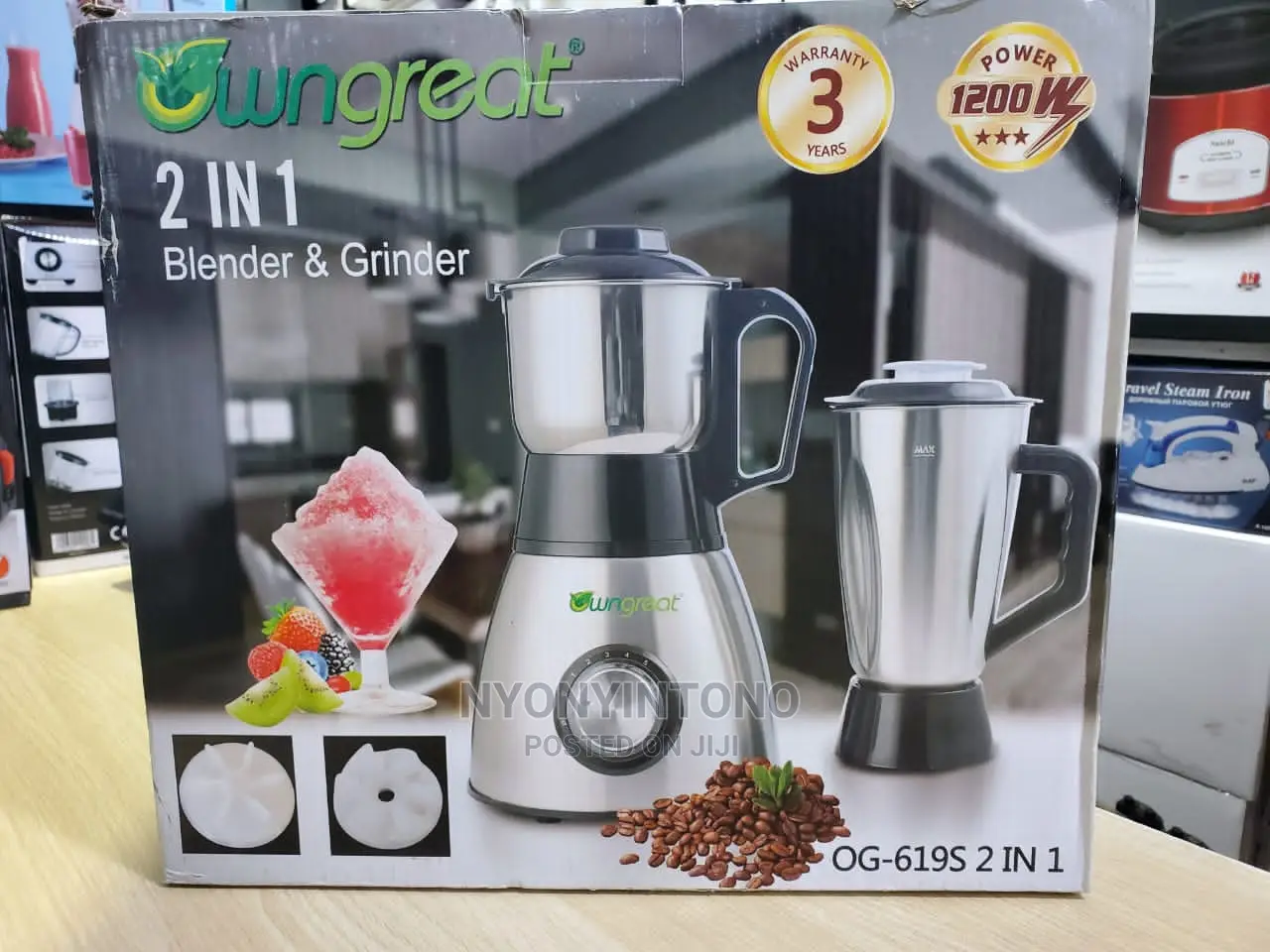 Own Great 2in 1 Blender and Grinder