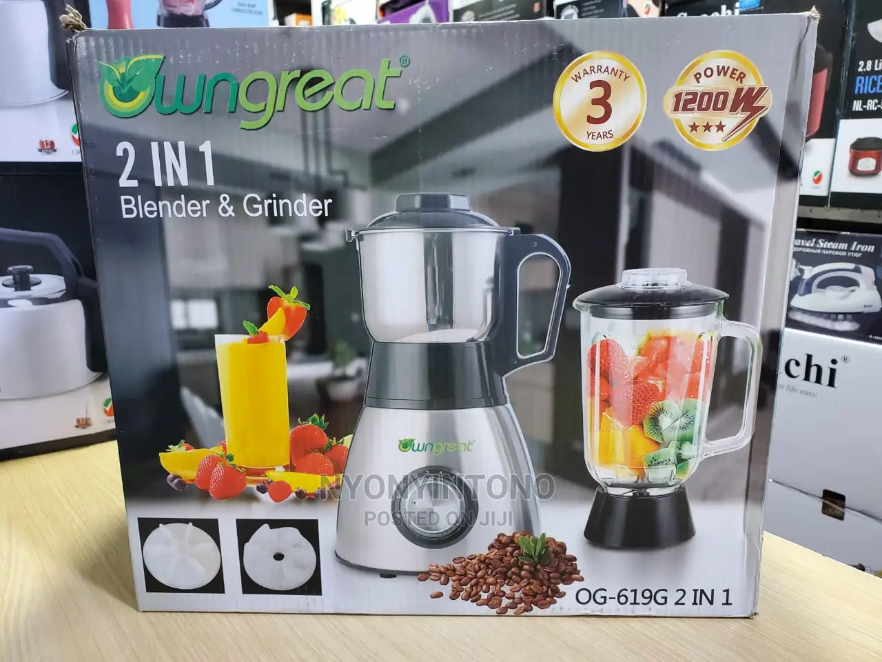 Own Great 2in 1 Blender and Grinder