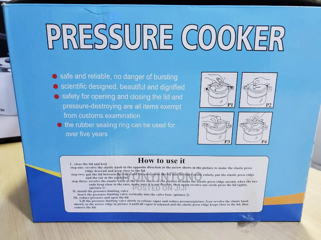 Aluminum Pressure Cooker 7L