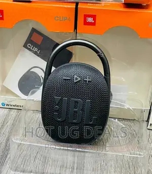 JBL Clip 4 Portable Bluetooth Waterproof Speaker - Black