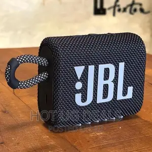 Jbl Go 3, Waterproof Wireless Bluetooth Speaker – Black