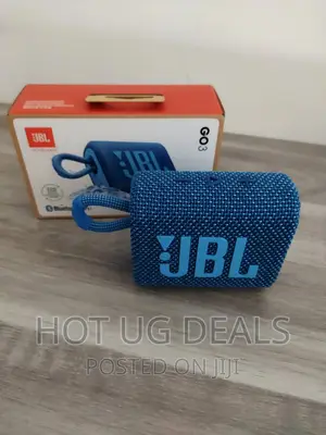 JBL Go 3, Waterproof Wireless Ultra Bluetooth Speaker– Blue