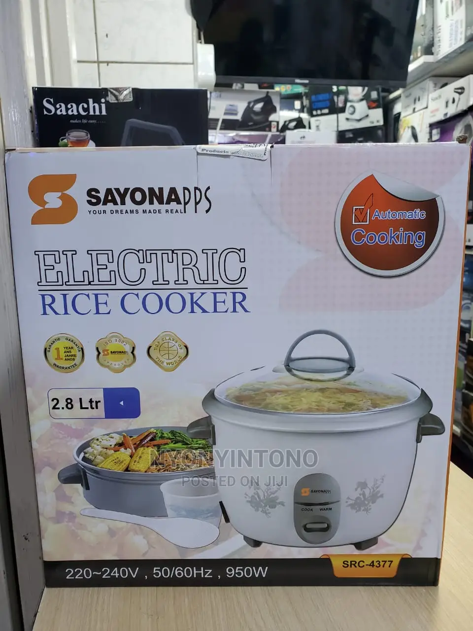 Sayona 2.8 L Electric Rice Cooker