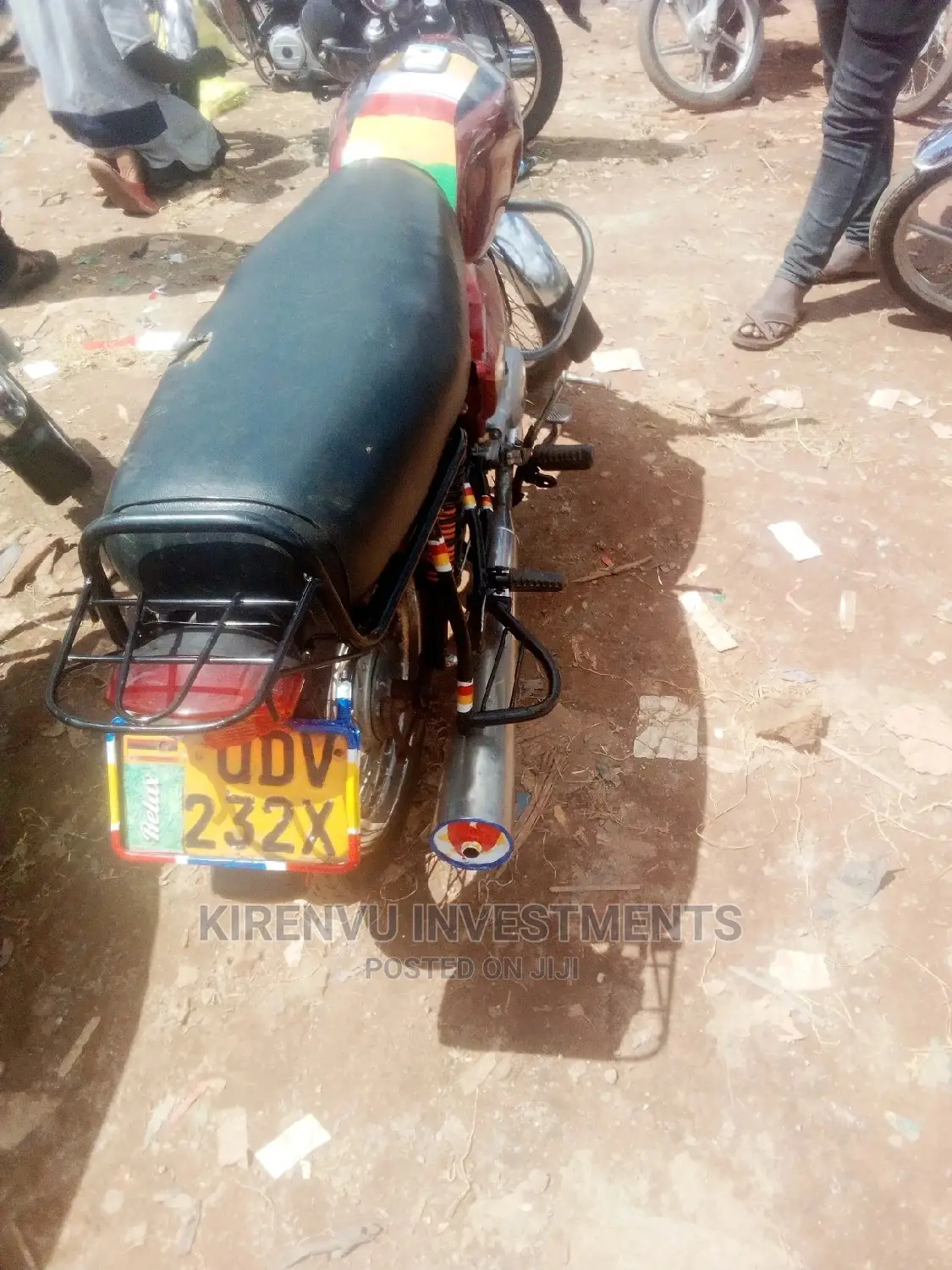 Bajaj Boxer 100 2013 Red