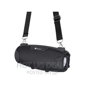 Portable Rechargeable Bluetooth Speaker Fm/Sd/Usb - Black