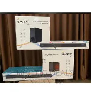 Smartplus 2.1inch Wireless Soundbar With Subwoofer – Black