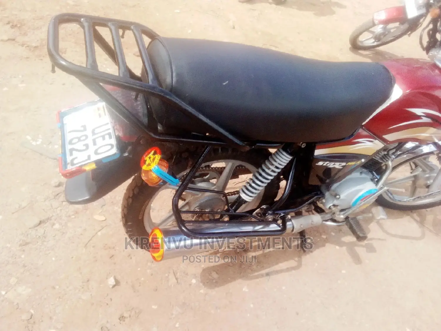 TVS XL 100 2018 Red