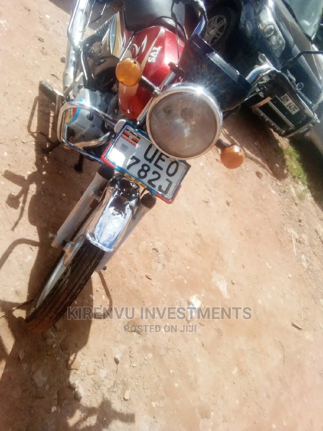 TVS XL 100 2018 Red