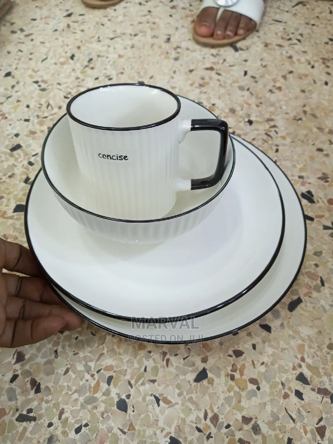 24pcs Consice Dinner Set