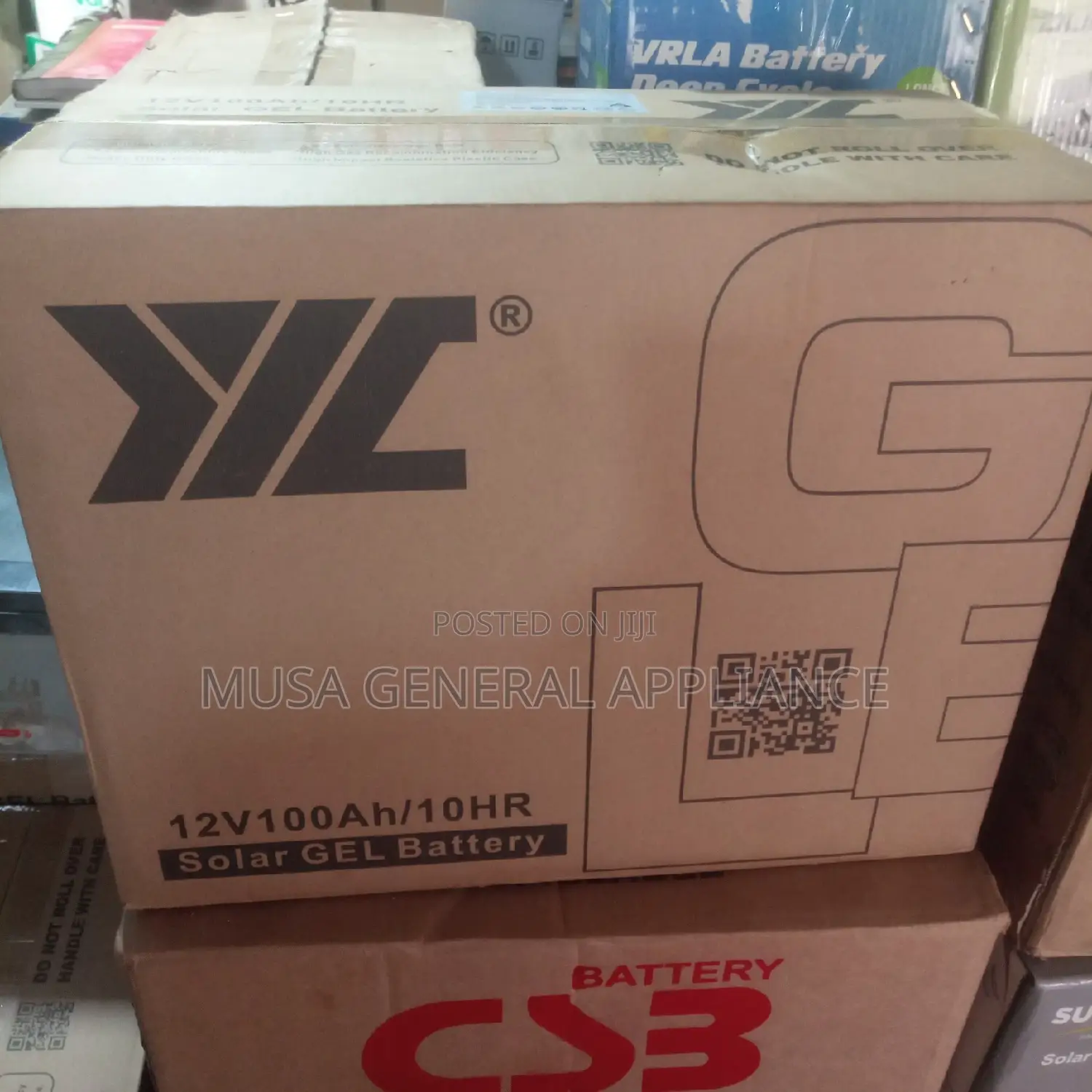 12v100ah/ 10HR Solar Gel Battery