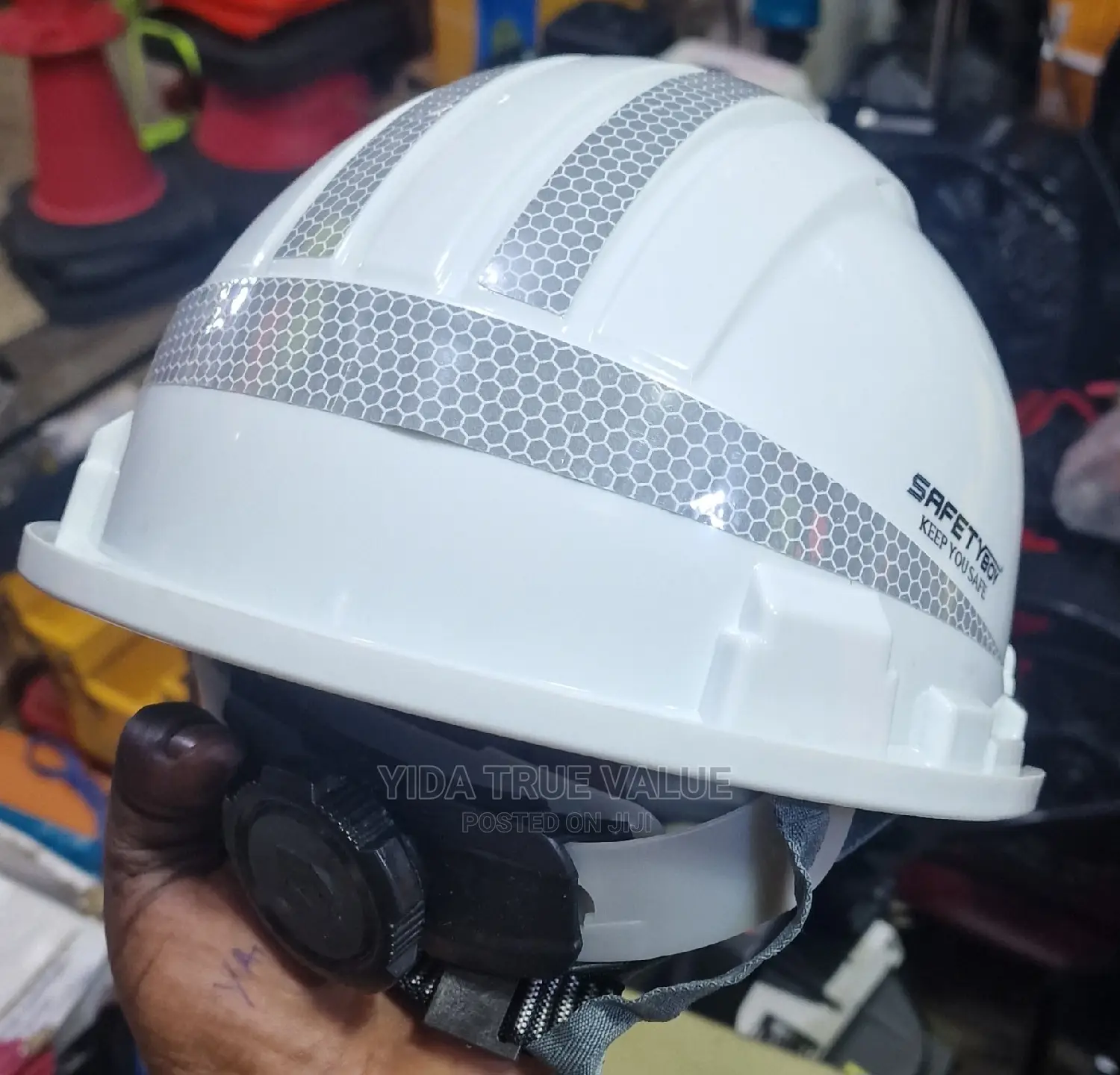 Reflective Helmet Heavy Duty