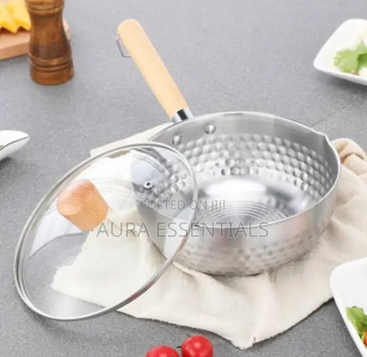 Milk Pan 22cm Stainless Steel Cooking Pot