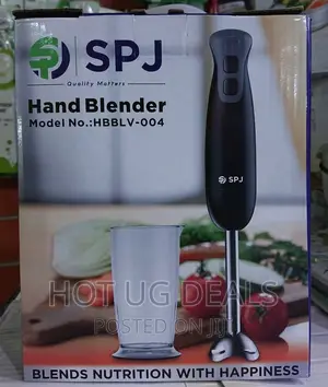 SPJ HAND BLENDER - Black/ Silver