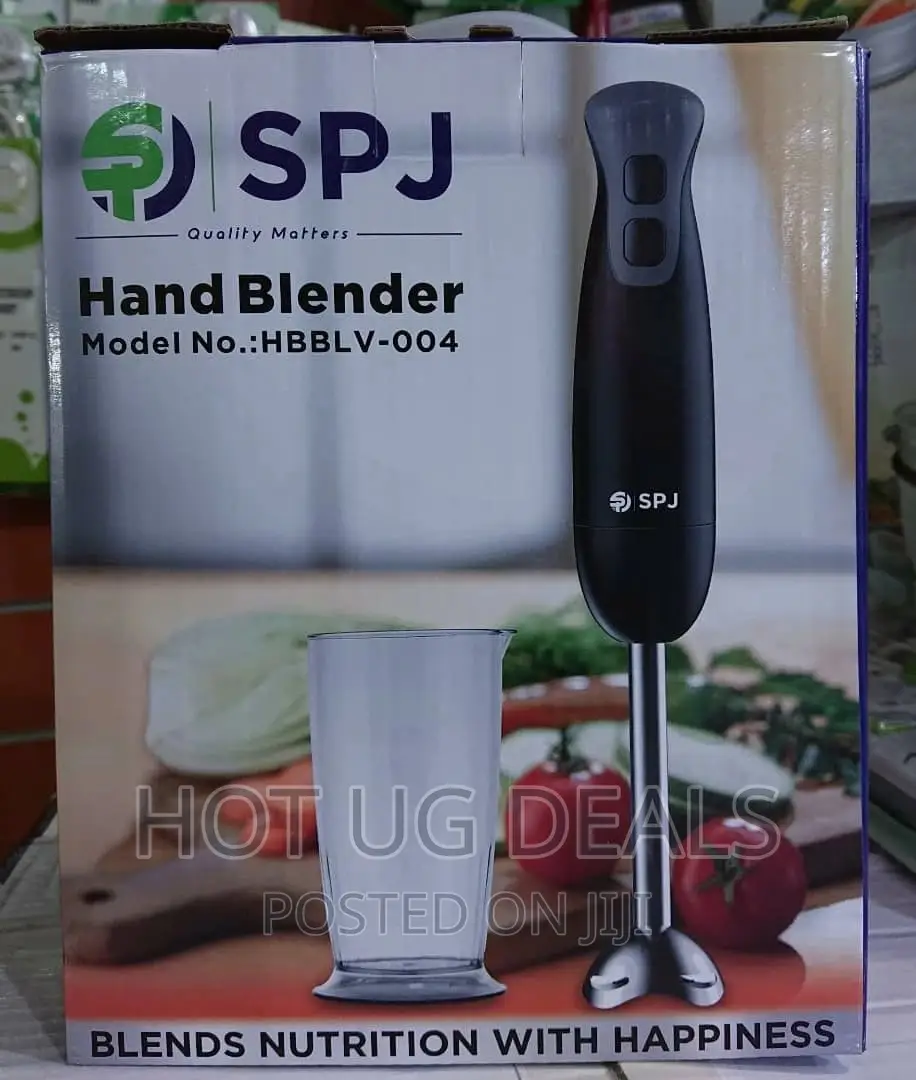SPJ HAND BLENDER - Black/ Silver