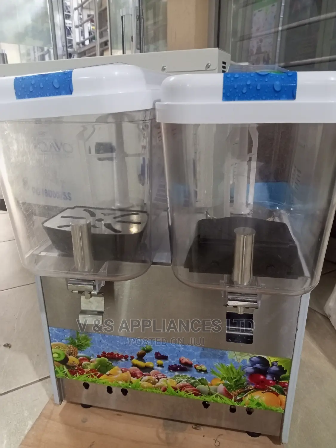 Snow White Double Juice Dispenser