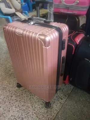 Plastic Suitcases Large(Gold)
