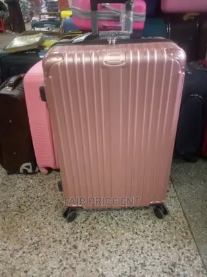 Plastic Medium Suitcases ( Gold)
