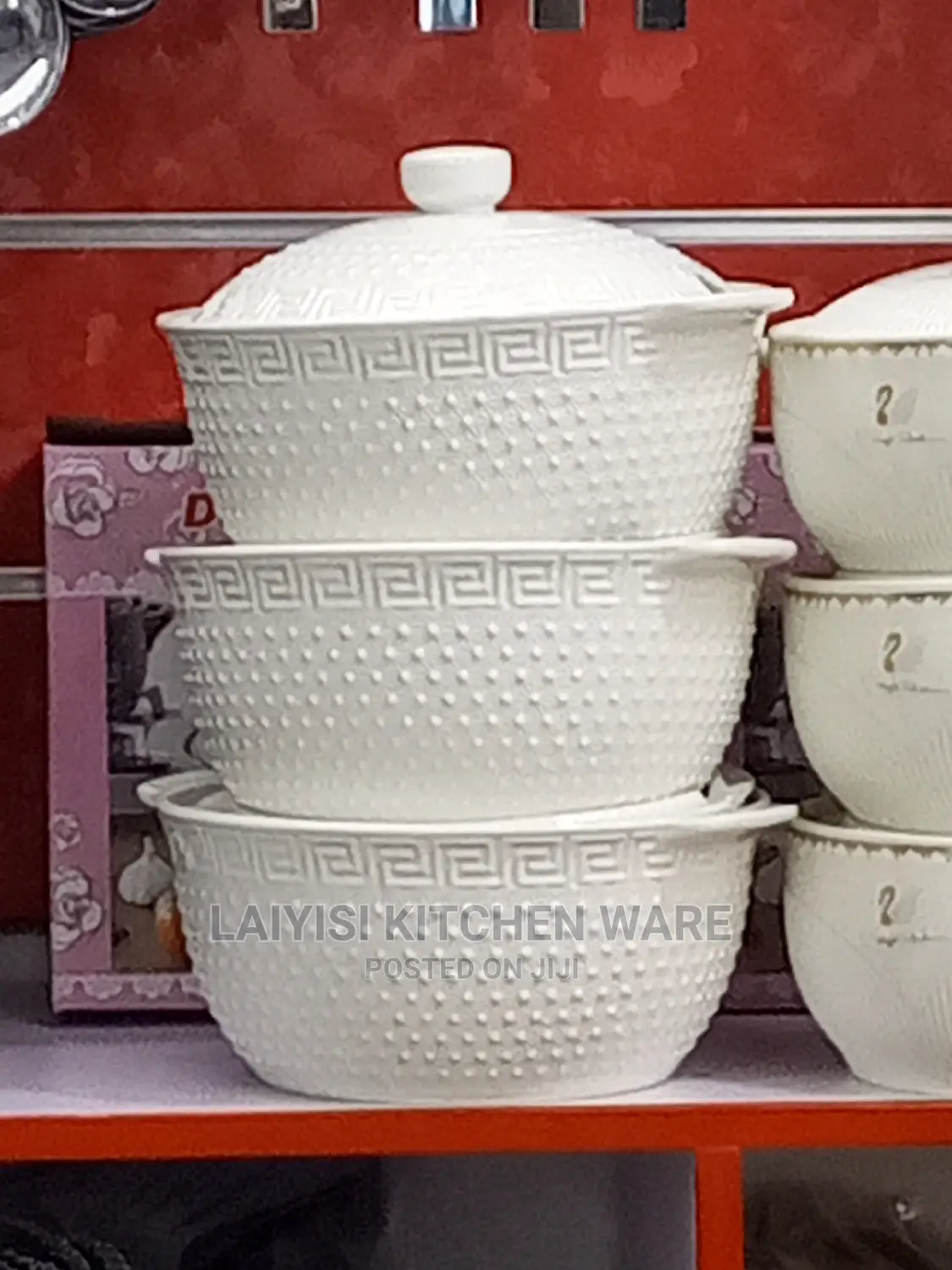 Aset of Ceramic Serving Set 3pieces