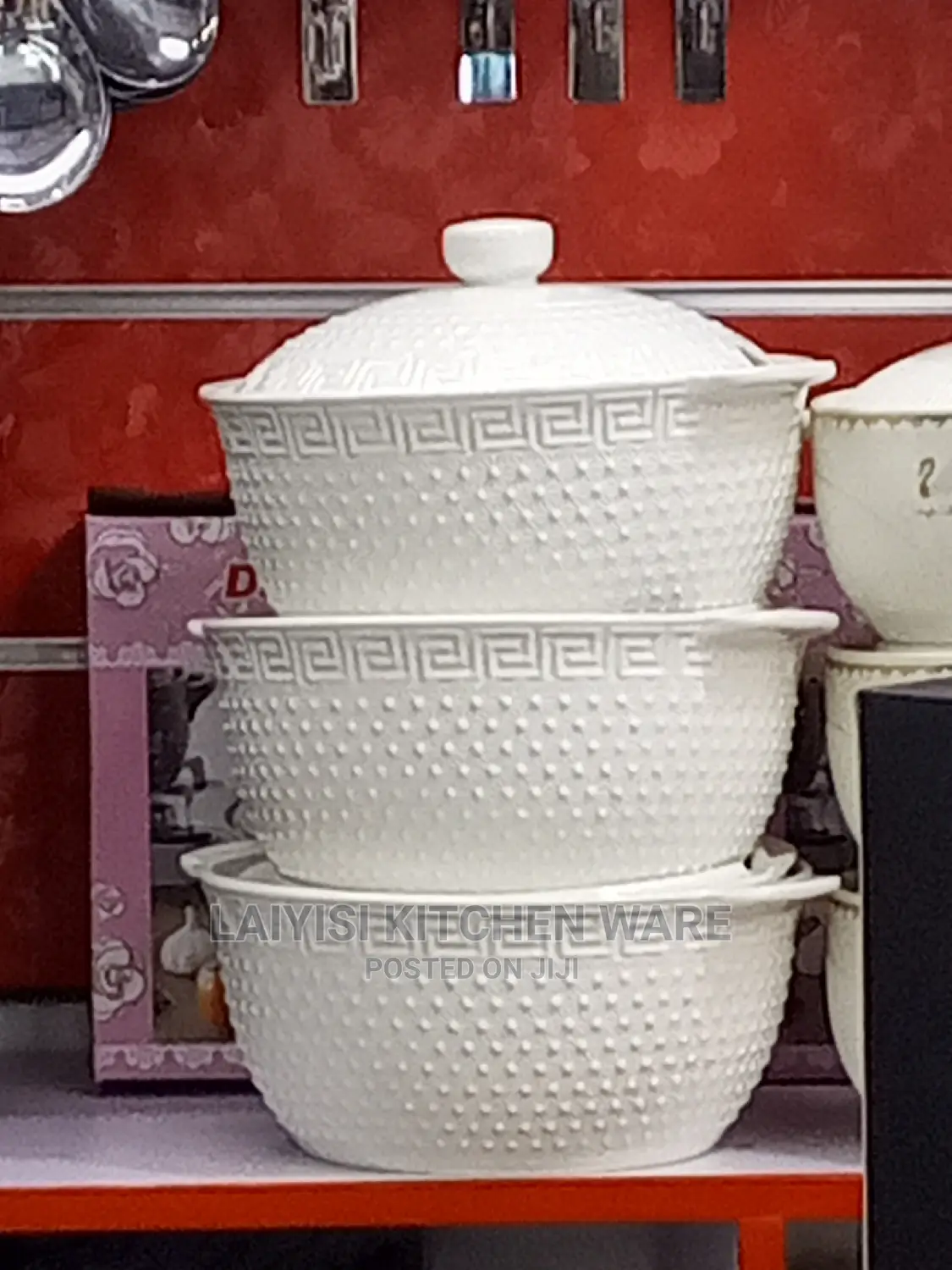 Aset of Ceramic Serving Set 3pieces