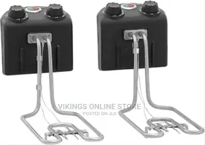 Saachi Double Deep Fryer 3L Stainless Steel – Silver