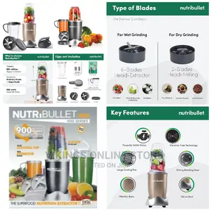 Nutribullet Blender, High Speed 900W Blender/Mixer