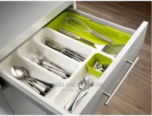 Kitchen Organizer Drawer Divider Store Cutlery Tray